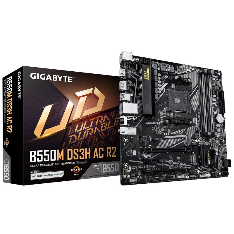 Gigabyte B550M DS3H AC