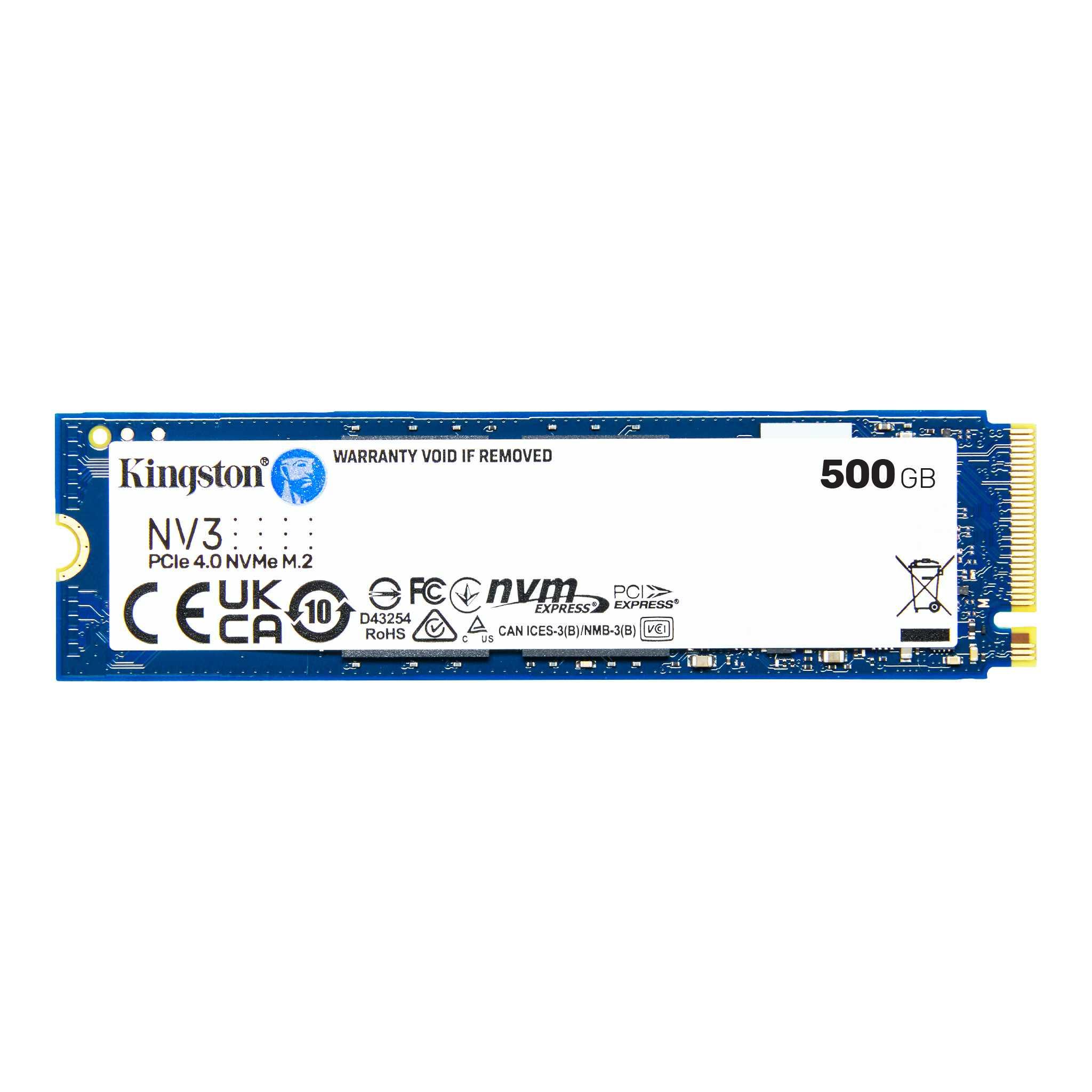 Kingston NV3 500GB NVMe Gen4