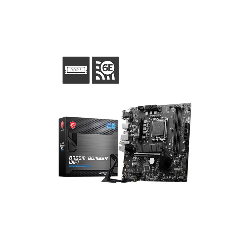 MSI B760M Bomber WiFi DDR5