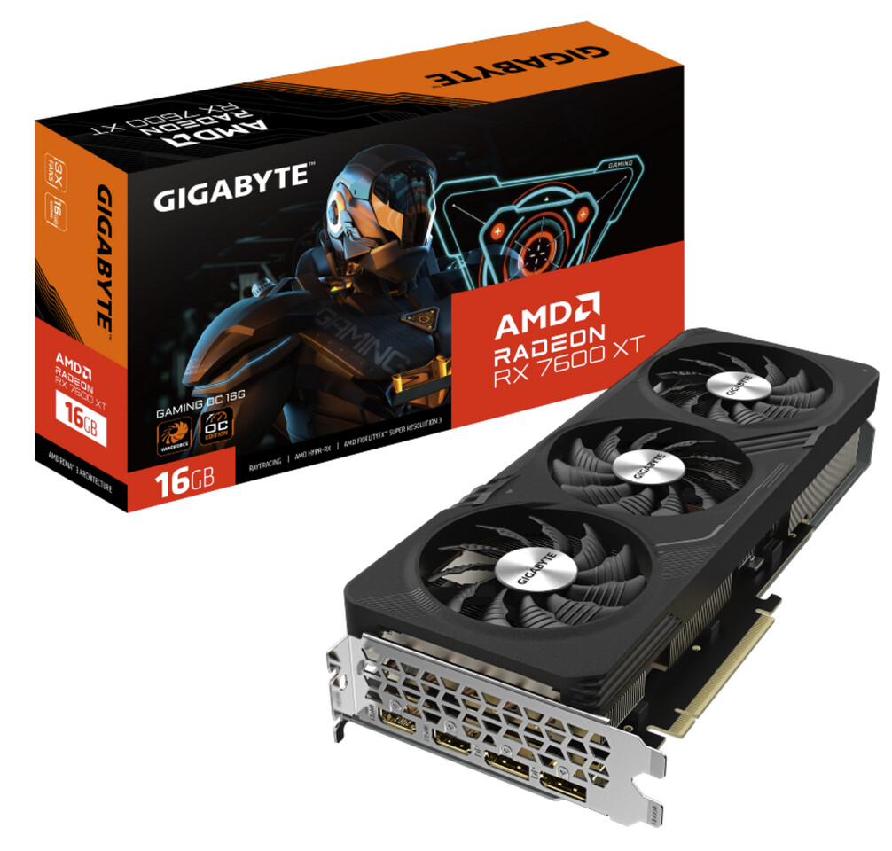 AMD Radeon RX 7600 XT 16GB