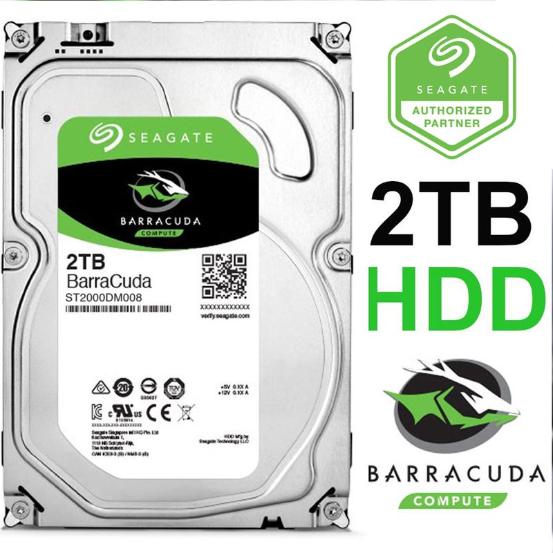 Seagate Barracuda 2TB HDD